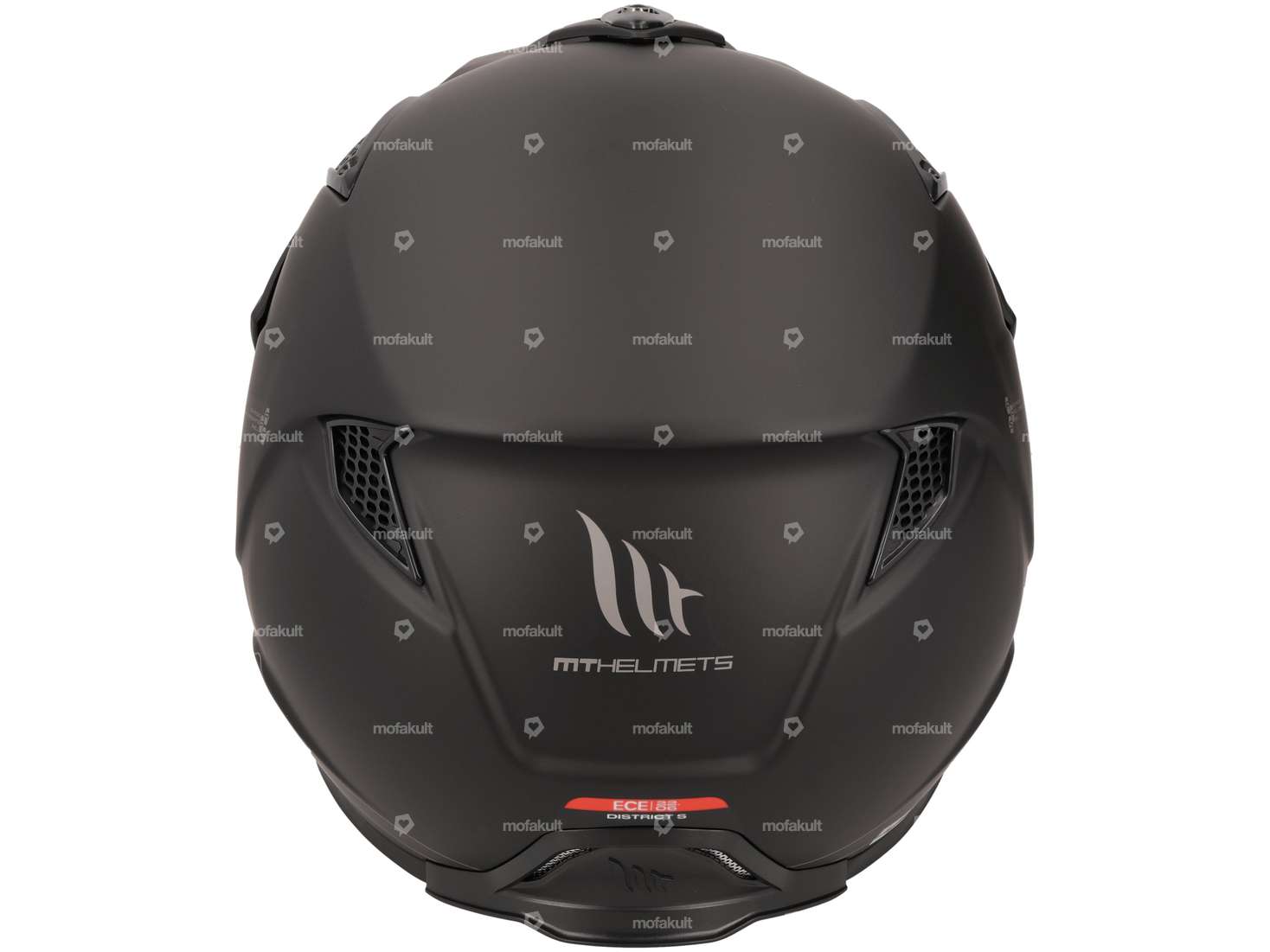 MT Helmets Casque Jet "Trial" noir mat (S-XL) Carousel Image 3