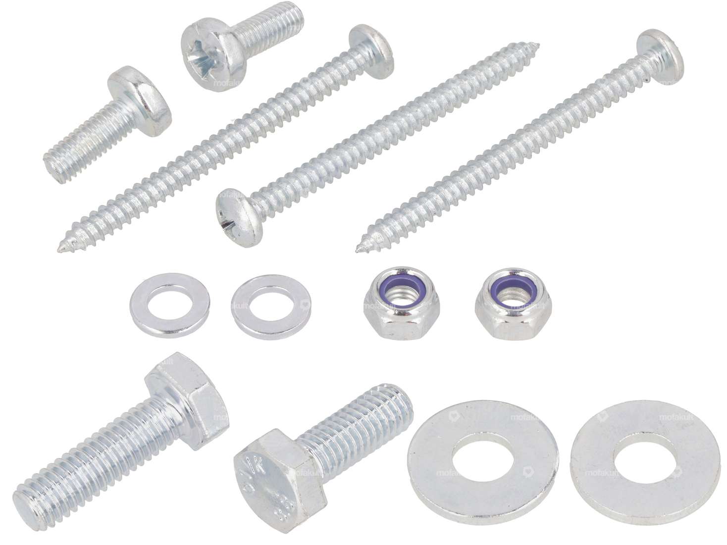 swiing® revival Kit de vis pour protège-chaîne & carénages latéraux galvanisé | Pony Cross 521 Carousel Image 1