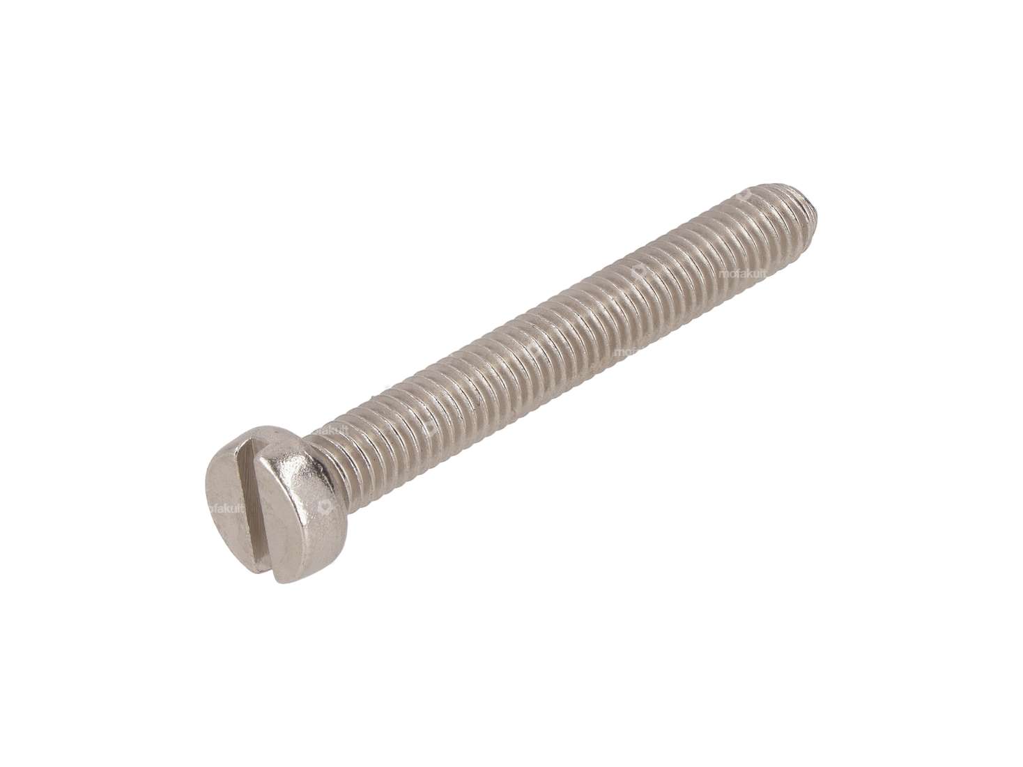 Vis M6x45 culasse fente inox Carousel Image 1