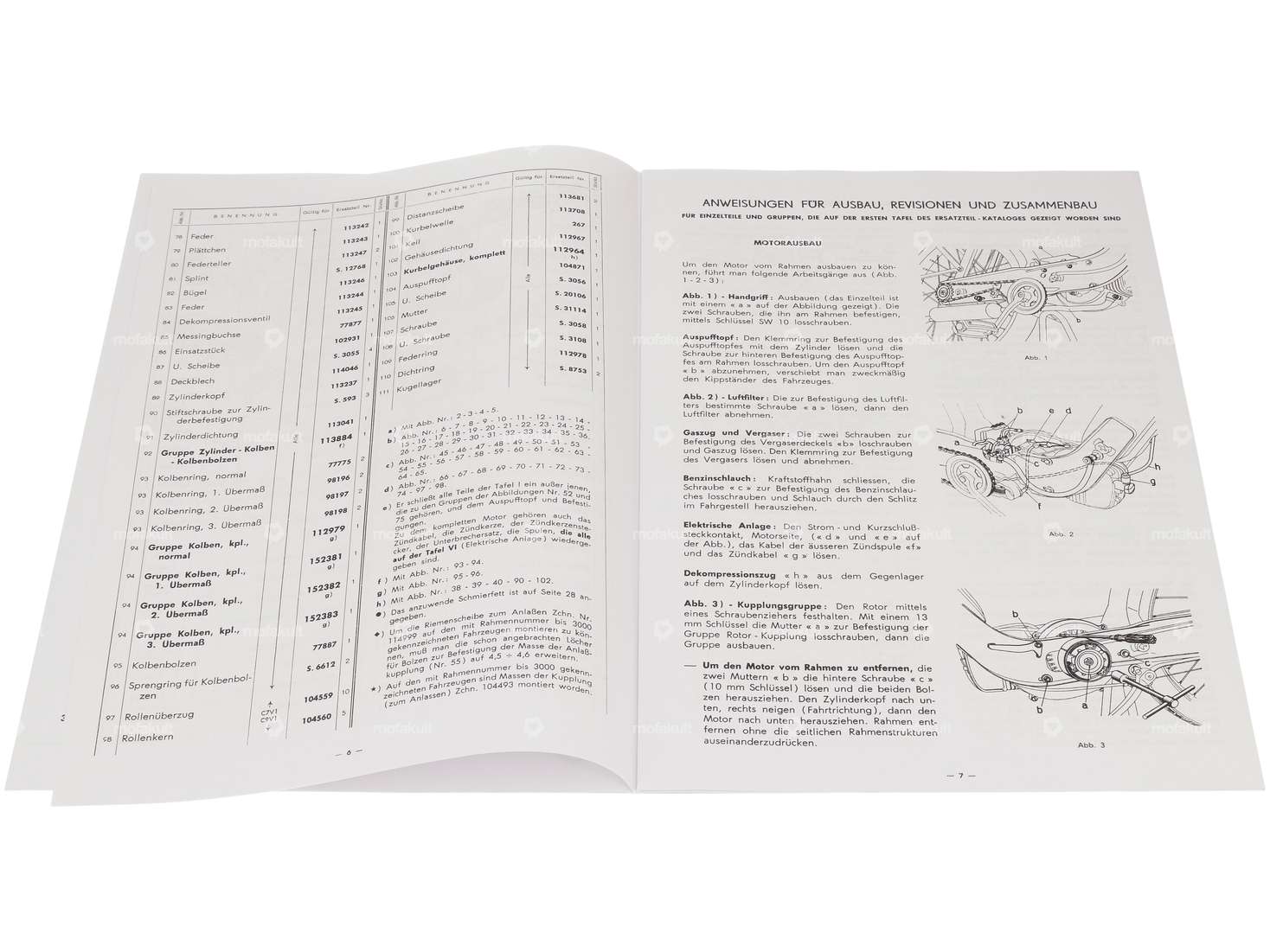 Spare parts catalog | Piaggio Ciao C7, C9 Carousel Image 3