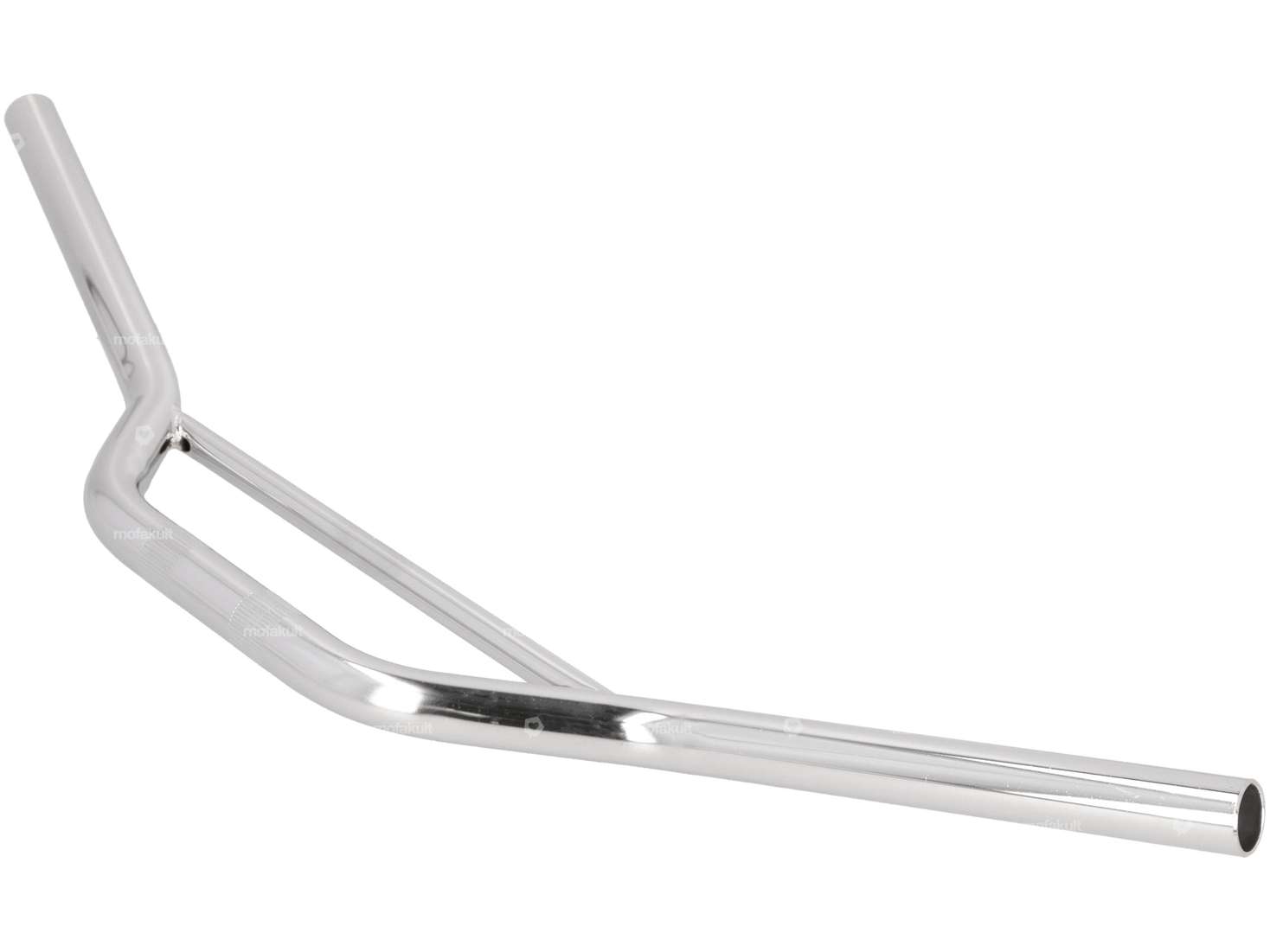 Handlebar fork plate 13 cm cross chrome Carousel Image 2