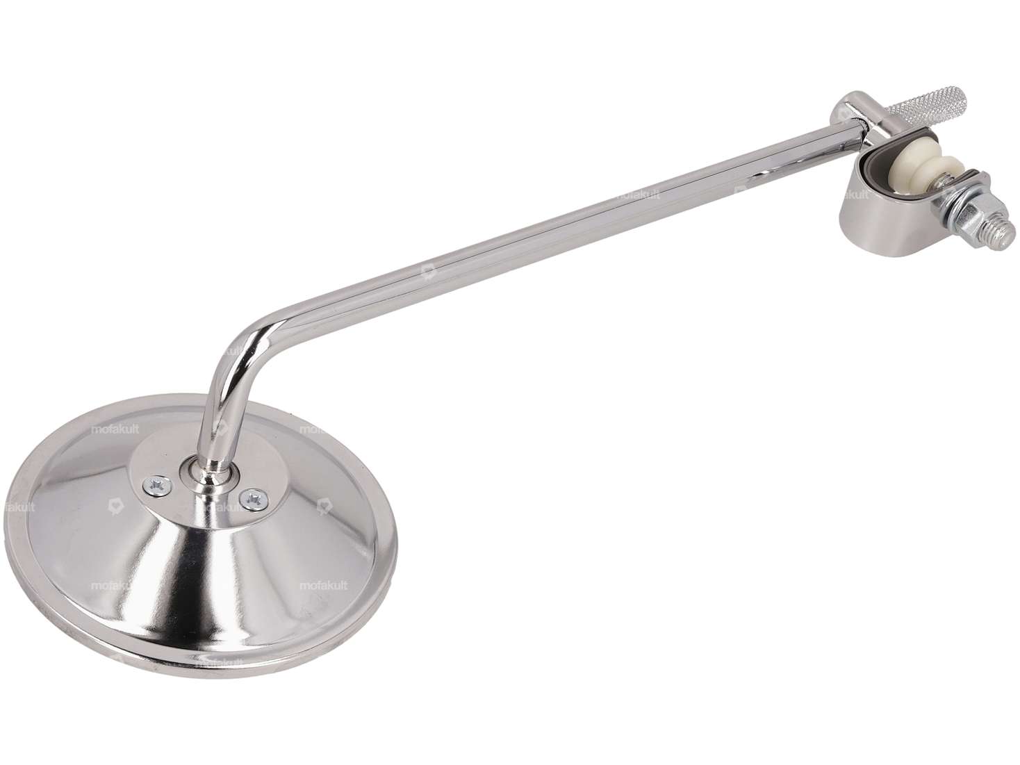 GPO Miroir rond (version courte) Chrome Carousel Image 3