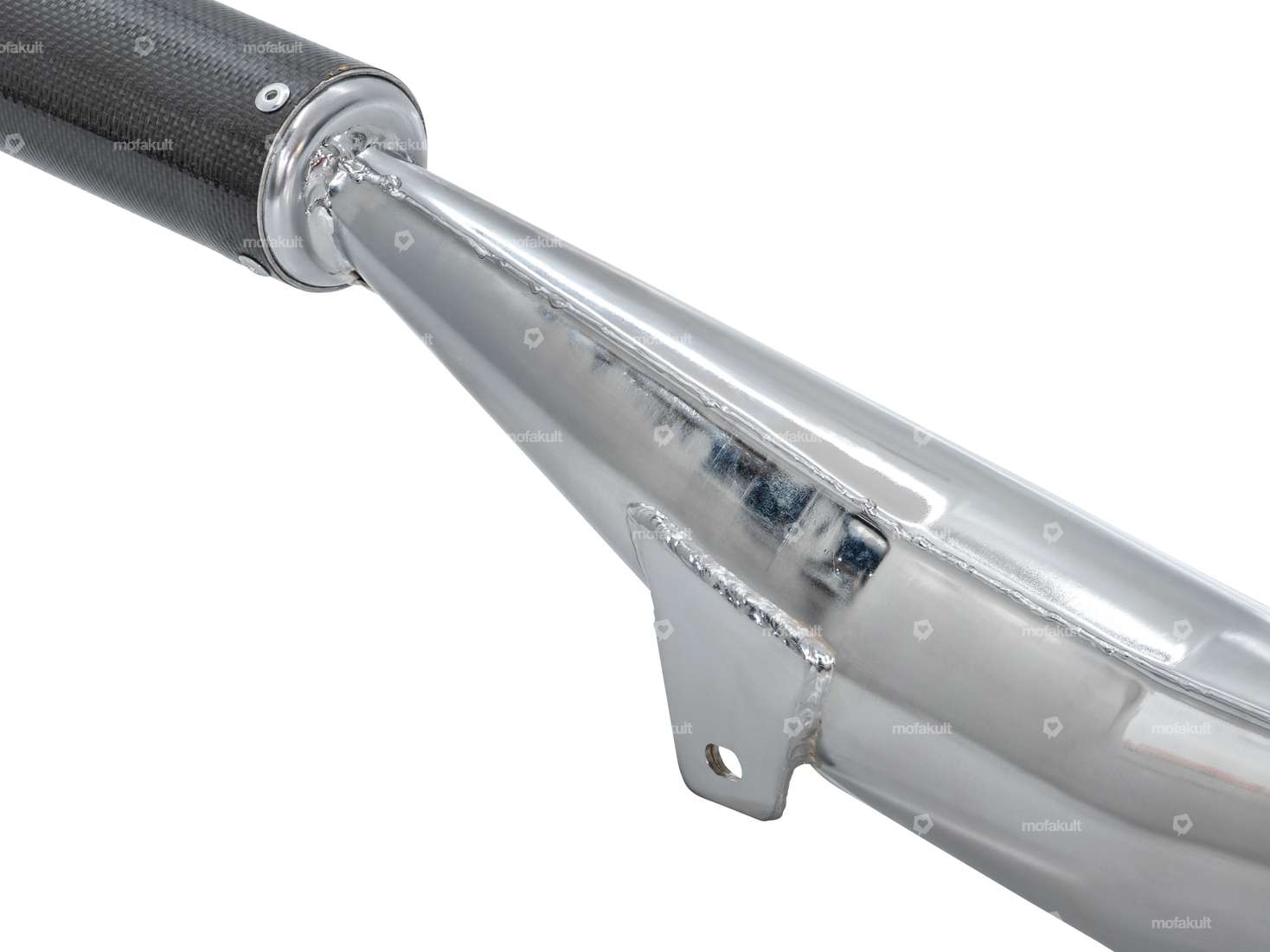 Simonini pot d'échappement chromé | Puch Carousel Image 3