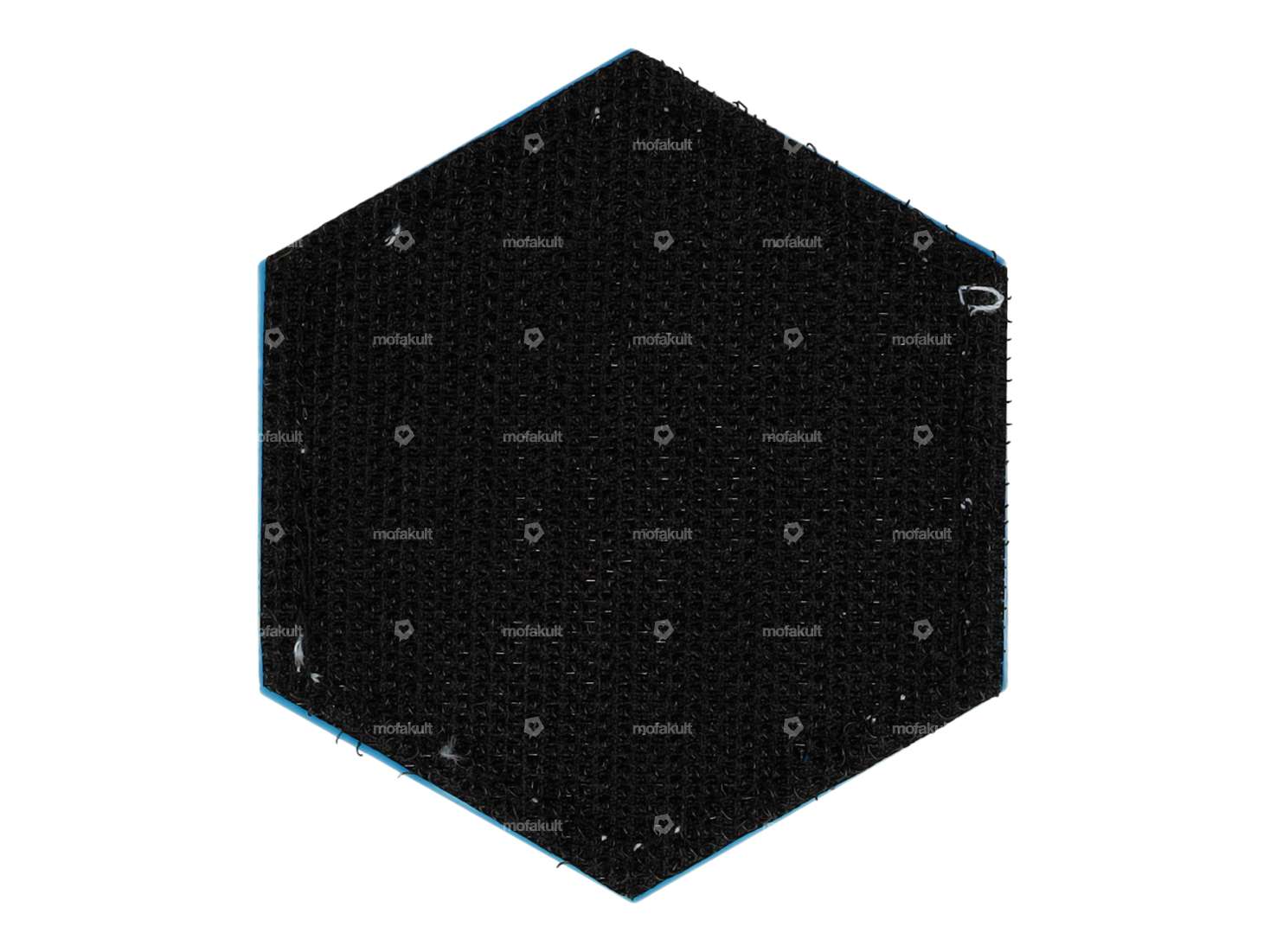 mk-Merch Ecusson "PIAGGIO" caoutchouc hexagonal Carousel Image 2