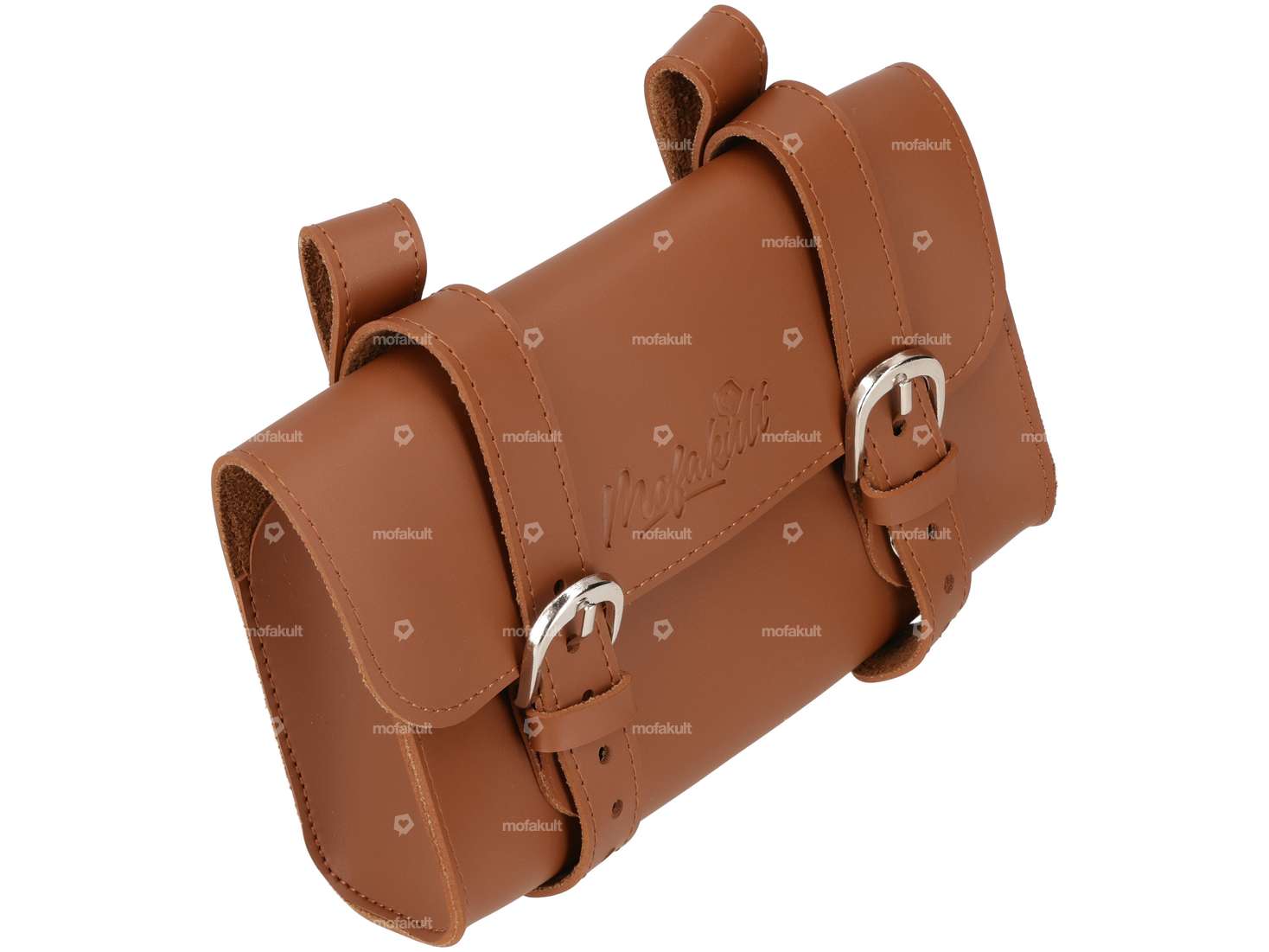 mk-Merch Sac de selle grand brun Carousel Image 1