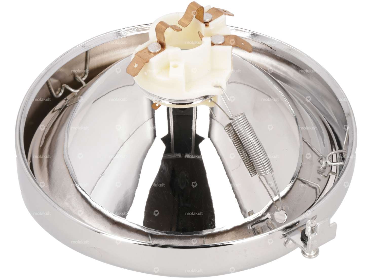 Tête de phare Ø 151 mm spoiler chromé | Hercules K50 Carousel Image 2