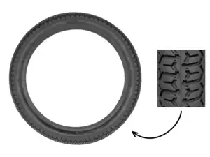 Pneu Mitas 2.50 x 16" B8 Allround Pneu Mitas 2.50 x 16" B8 Allround