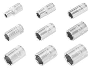 Kraftwerk Douille 1/4" 4,5 - 11 mm Kraftwerk Douille 1/4" 4,5 - 11 mm