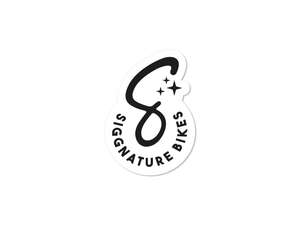 Siggnature autocollant "S" 32 x 45 mm blanc Siggnature autocollant "S" 32 x 45 mm blanc