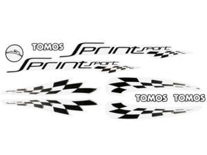 Set d'autocollants Sprintsport | Tomos Set d'autocollants Sprintsport | Tomos