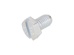 Vis M8x12 hexagonale fendue galvanisée Vis M8x12 hexagonale fendue galvanisée