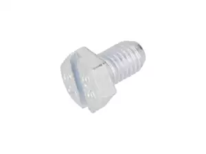 Vis M8x12 hexagonale fendue galvanisée Vis M8x12 hexagonale fendue galvanisée