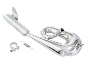 Simonini pot à vis Ø 22mm chrome | Piaggio Ciao Simonini pot à vis Ø 22mm chrome | Piaggio Ciao