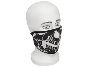 Masque facial "Skull" noir Masque facial "Skull" noir