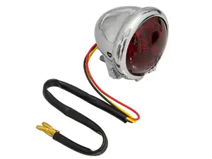 66HEROES Feu arrière "Minnesota" chromé Lentille rouge 66HEROES Feu arrière "Minnesota" chromé Lentille rouge