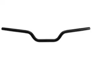 Handlebar fork plate 9 cm curved black Handlebar fork plate 9 cm curved black