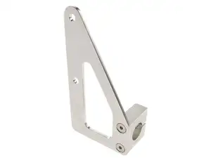 66HEROES Support de plaque d'immatriculation latéral gauche (version CH) Inox 66HEROES Support de plaque d'immatriculation latéral gauche (version CH) Inox