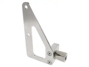 66Heroes Support de plaque latéral + tourillon en Inox (version CH) 66Heroes Support de plaque latéral + tourillon en Inox (version CH)