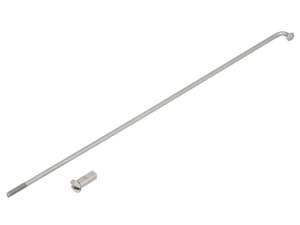 WWS 17" spoke incl. nipple (2.6 x 189 mm) Inox WWS 17" spoke incl. nipple (2.6 x 189 mm) Inox