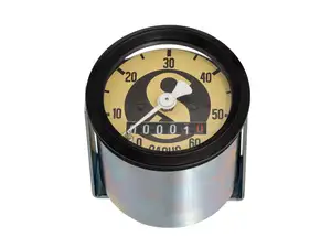 66HEROES Tachymètre 60 km/h Ø 48 mm | Logo Sachs 66HEROES Tachymètre 60 km/h Ø 48 mm | Logo Sachs