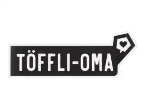 mk-Merch Autocollant "TÖFFLI-OMA" 25 x 100 mm mk-Merch Autocollant "TÖFFLI-OMA" 25 x 100 mm
