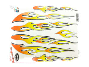 Feuille d'autocollants Flame 20x24 Feuille d'autocollants Flame 20x24