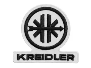 mk-Merch Ecusson "Kreidler" 75 x 65 mm noir / blanc mk-Merch Ecusson "Kreidler" 75 x 65 mm noir / blanc