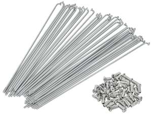 GPO Jeu de rayons avec embout (2.6 x 210 mm) acier chromé GPO Jeu de rayons avec embout (2.6 x 210 mm) acier chromé