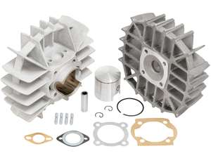 Airsal 46 mm cylinder kit straight exhaust | Puch Airsal 46 mm cylinder kit straight exhaust | Puch