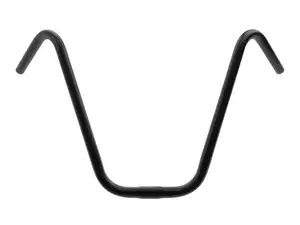 Guidon Potence 38 cm Apehanger (guidon polaire) noir Guidon Potence 38 cm Apehanger (guidon polaire) noir