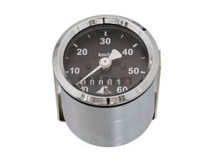 66HEROES speedometer 60 km/h Ø 48 mm "mofakult" black 66HEROES speedometer 60 km/h Ø 48 mm "mofakult" black