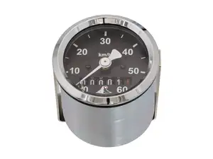 66HEROES Tachymètre 60 km/h Ø 48 mm "mofakult" noir 66HEROES Tachymètre 60 km/h Ø 48 mm "mofakult" noir