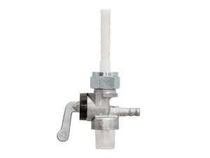Karcoma fuel tap M16x1 full cast iron 90° to the rear with filter chamber Karcoma fuel tap M16x1 full cast iron 90° to the rear with filter chamber