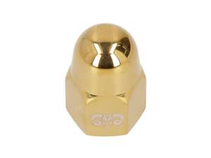 Écrou borgne 66HEROES M12x1 en acier inoxydable doré Écrou borgne 66HEROES M12x1 en acier inoxydable doré