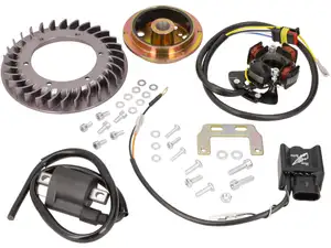 Allumage HPI 12V avec lumière électro. boîtier | Piaggio Ciao, SI, Bravo, Boxer Allumage HPI 12V avec lumière électro. boîtier | Piaggio Ciao, SI, Bravo, Boxer