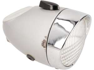 Union Eierlampe Ø 92 mm avec dommages (fixation centrale) argent NOS Union Eierlampe Ø 92 mm avec dommages (fixation centrale) argent NOS
