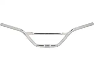 Guidon Potence 15 cm courbée avec entretoise Chrome Guidon Potence 15 cm courbée avec entretoise Chrome