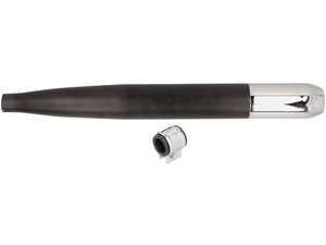 Échappement pour cigares GPO Ø 28 / 60 mm noir / chrome | Sachs Échappement pour cigares GPO Ø 28 / 60 mm noir / chrome | Sachs