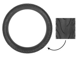 Pneu Michelin 80/90 x 17" Pilot Street Semi-Slick Pneu Michelin 80/90 x 17" Pilot Street Semi-Slick