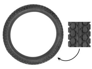 Pneu Continental 2.75 x 17" KKS Pneu Continental 2.75 x 17" KKS