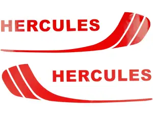 Sticker tank red | Hercules Prima, Optima Sticker tank red | Hercules Prima, Optima