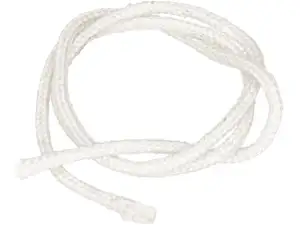 VITCAS cordon d'étanchéité 6 mm fibre de verre solide blanc (au mètre) VITCAS cordon d'étanchéité 6 mm fibre de verre solide blanc (au mètre)