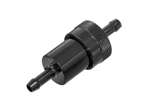GPO fuel filter connection 6 mm aluminum black (removable) GPO fuel filter connection 6 mm aluminum black (removable)