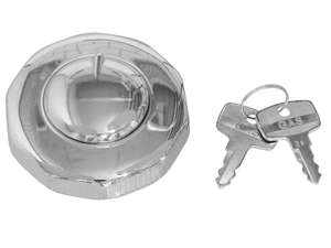 Bouchon de réservoir 40 mm baïonnette verrouillable chrome Bouchon de réservoir 40 mm baïonnette verrouillable chrome