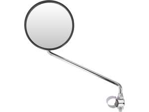 Bumm Round Mirror, Black/Chrome Bumm Round Mirror, Black/Chrome