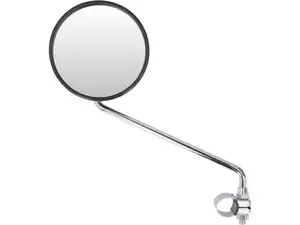 Miroir Bumm rond standard noir / chrome Miroir Bumm rond standard noir / chrome