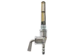 Robinet d'essence vertical M14x1.5 (à visser) sortant par le bas Robinet d'essence vertical M14x1.5 (à visser) sortant par le bas