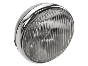 Projecteur GUIA rond Ø 18 cm chrome / noir Projecteur GUIA rond Ø 18 cm chrome / noir