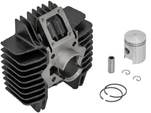 Kit cylindres 38 mm en fonte grise (KoBo 12 mm) sortie oblique | Sprint, Quadro, FunSport, Classic Kit cylindres 38 mm en fonte grise (KoBo 12 mm) sortie oblique | Sprint, Quadro, FunSport, Classic