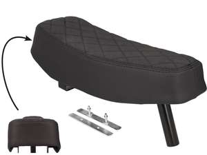 Banc long à carreaux noir | Puch Maxi Banc long à carreaux noir | Puch Maxi
